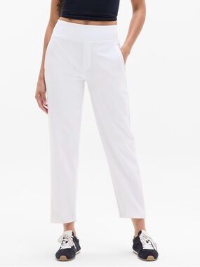Athleta Endless High Rise Pant White 10 NWT